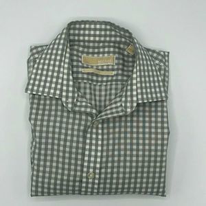 Michael‎ Kors Gingham Check Dress Shirt 15 34/35